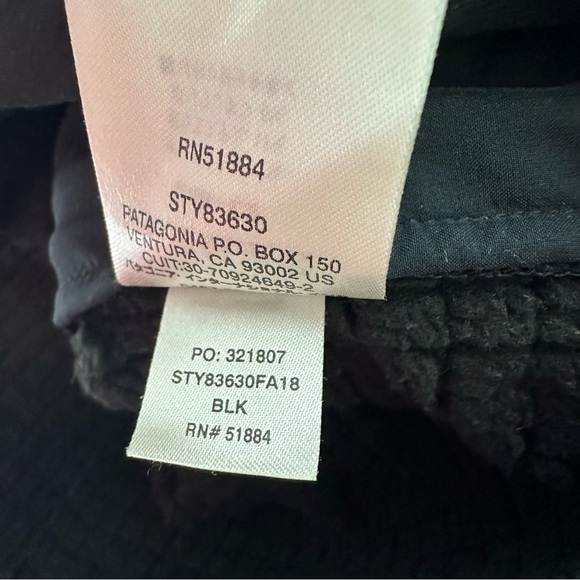 Patagonia Womens Black R2 Techface Full Zip Jacket M Outdoors Hiking Performance - Picture 14 of 14